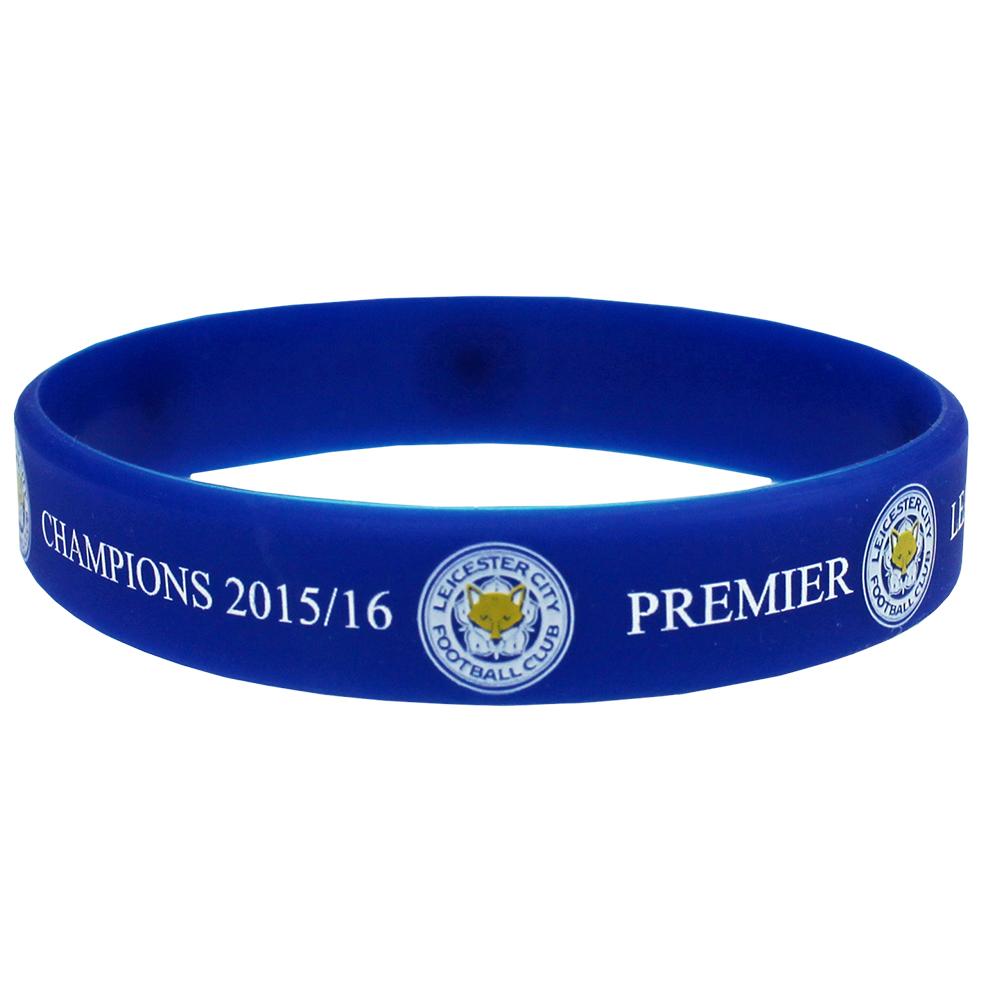 Leicester City FC Premier League Champions Silicone Wristband