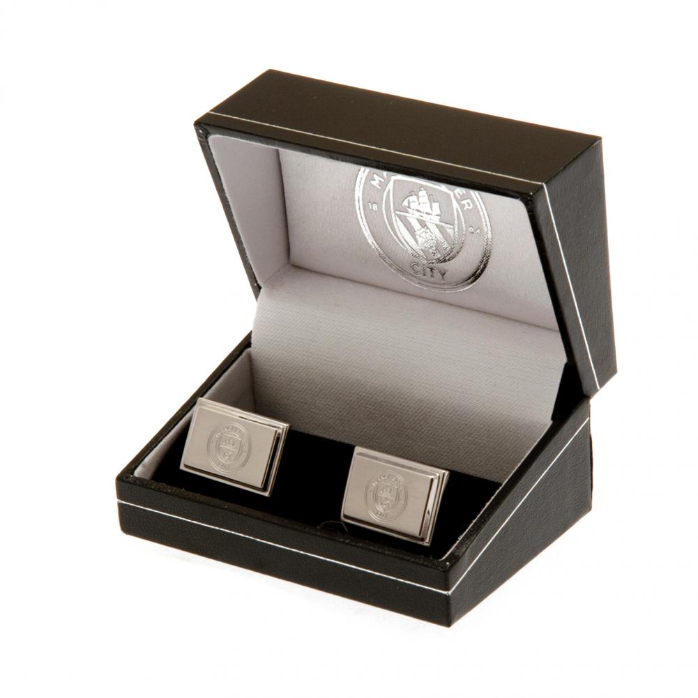 Manchester City FC Stainless Steel Cufflinks