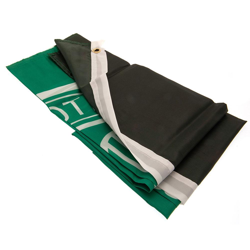 Celtic FC Wordmark Flag