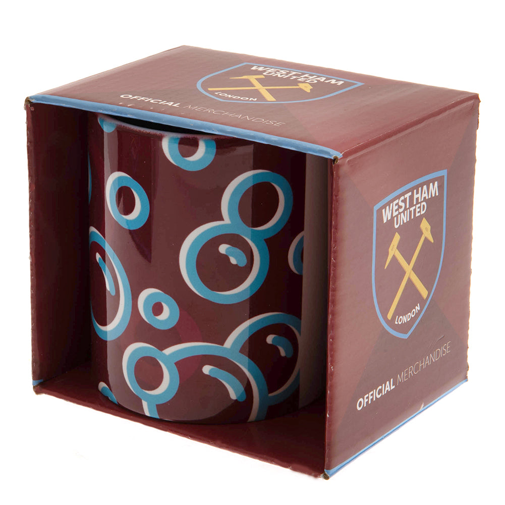 West Ham United FC Bubbles Mug