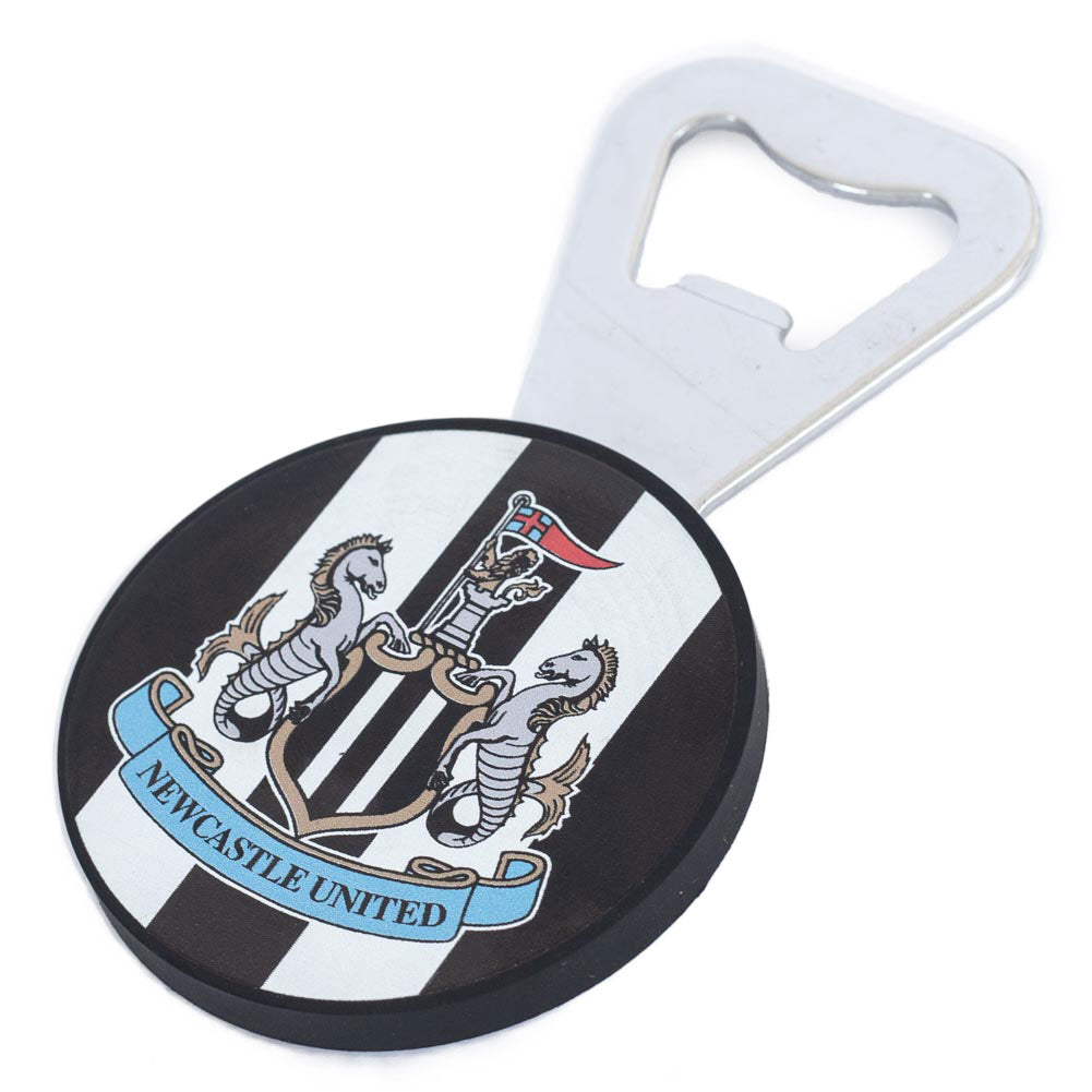 Newcastle United FC PVC Round Magnetic Bottle Opener