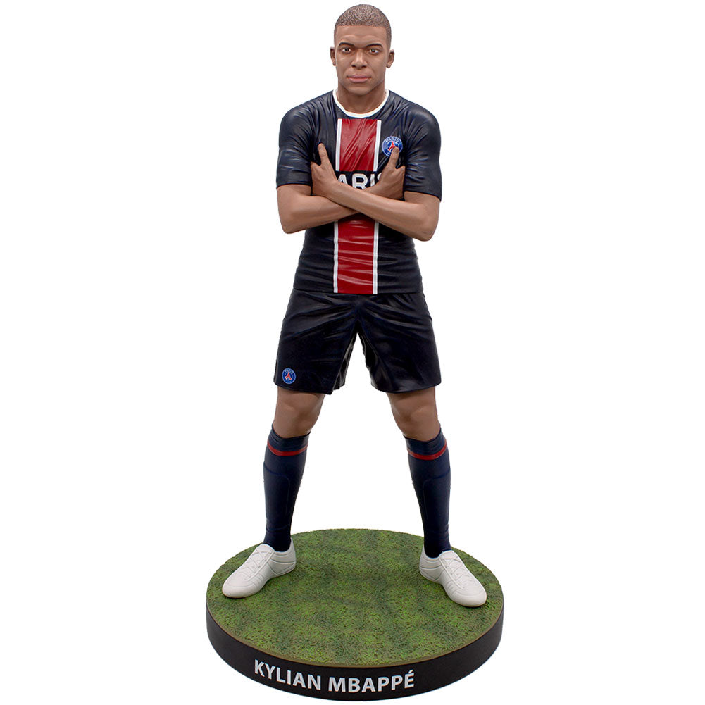 Paris Saint Germain FC Football's Finest Kylian Mbappe Premium 60cm Statue
