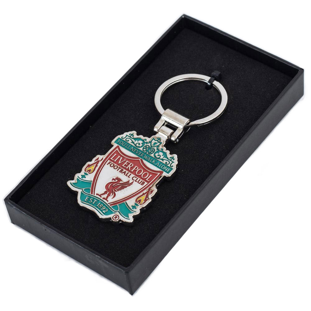 Liverpool FC Boxed Crest Keyring
