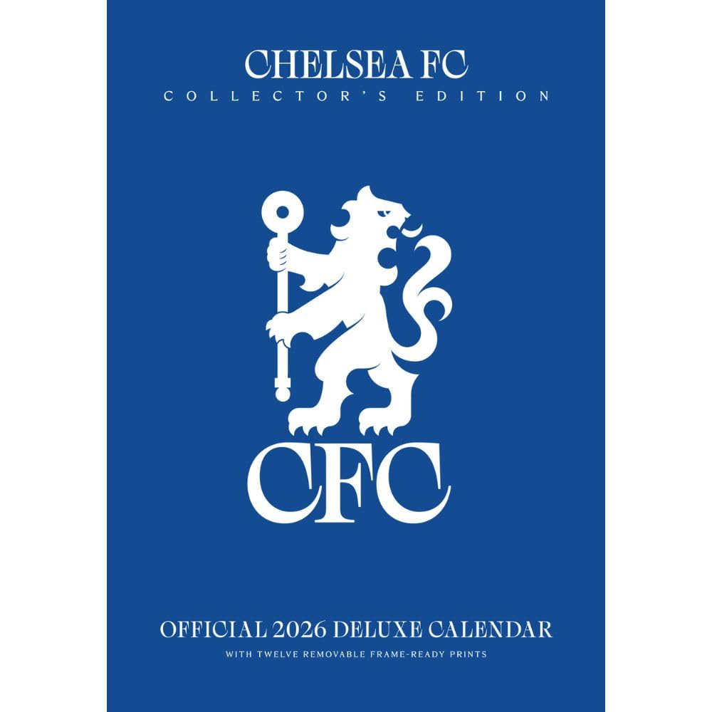 Chelsea FC Deluxe Calendar 2026