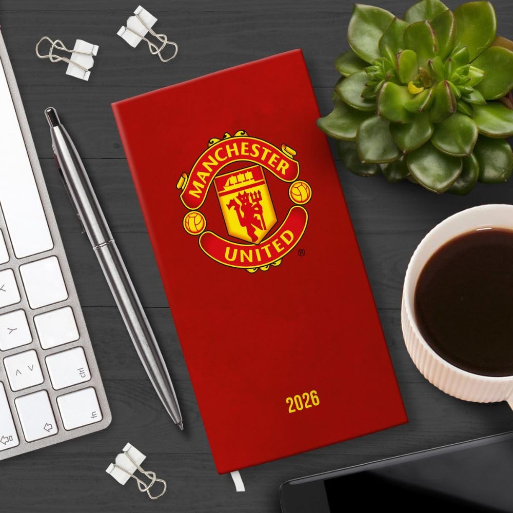Manchester United FC Slim Diary 2026