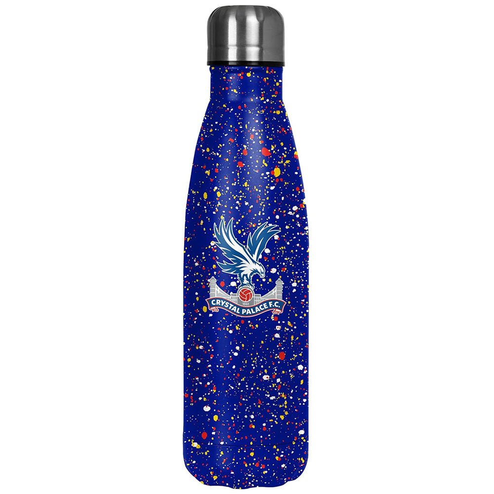 Crystal Palace FC Paint Splatter Thermal Flask