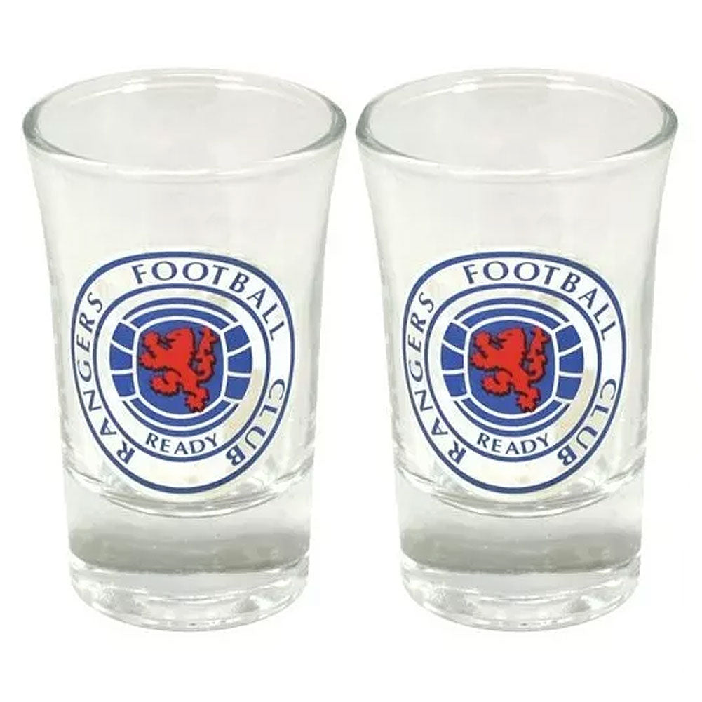 Rangers FC 2pk Shot Glass Set