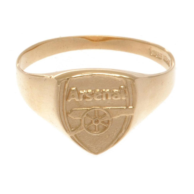Redstone Arsenal Rings Arsenal FC 9ct Gold Crest Ring Medium