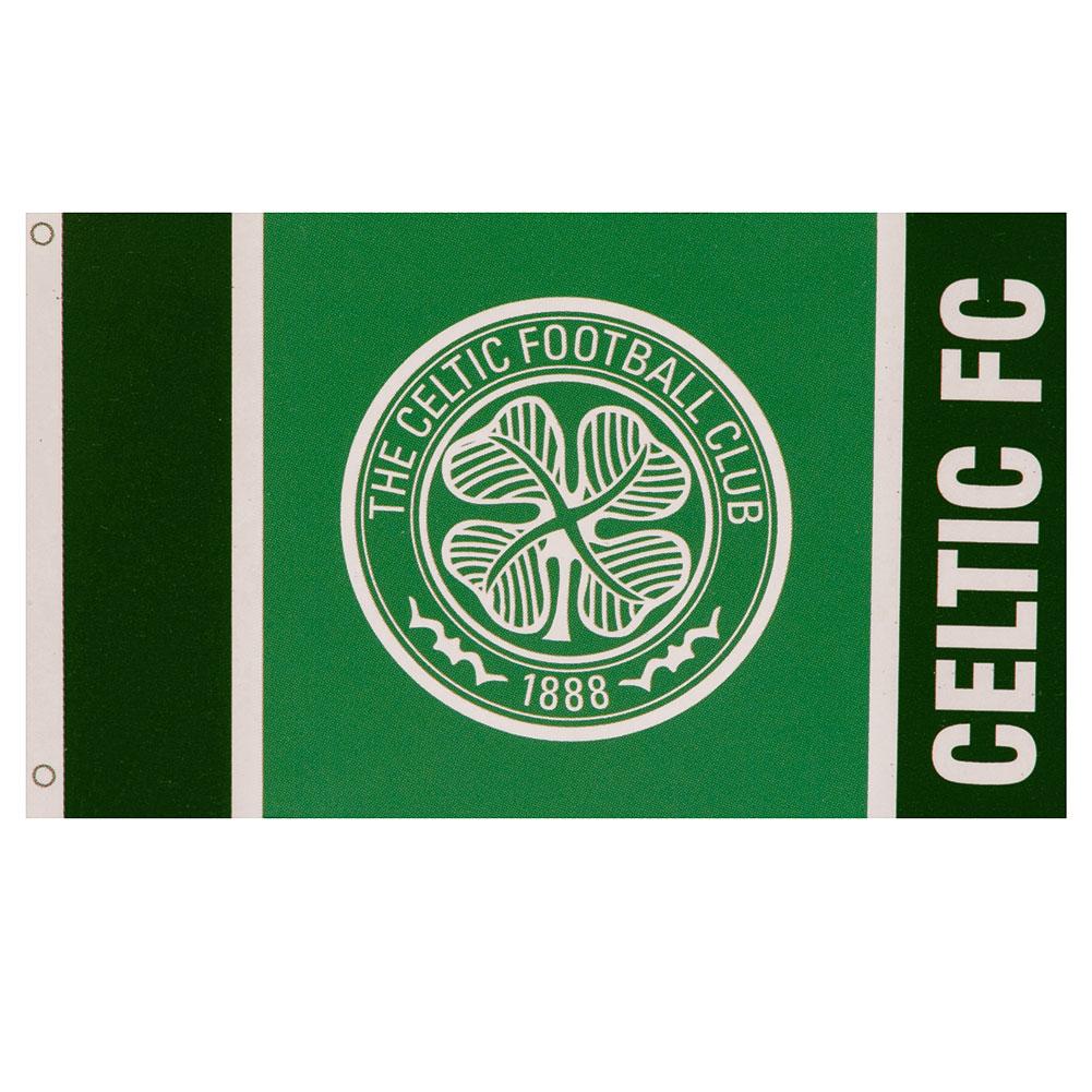 Celtic FC Wordmark Flag