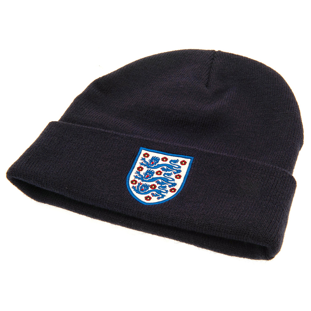 England FA Navy Cuff Beanie