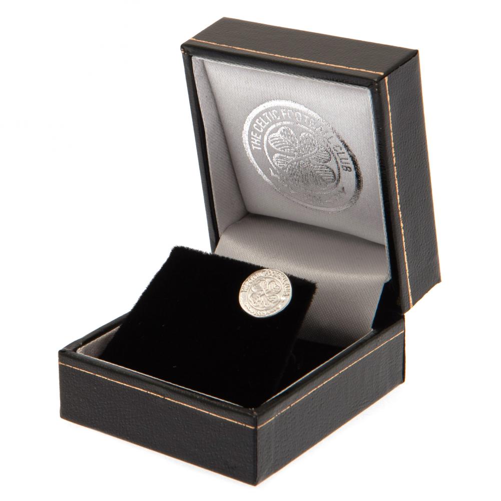 Celtic FC Sterling Silver Stud Earring