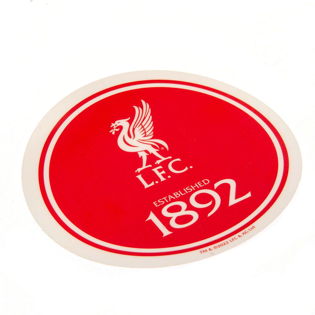 Liverpool FC Established Car Sticker