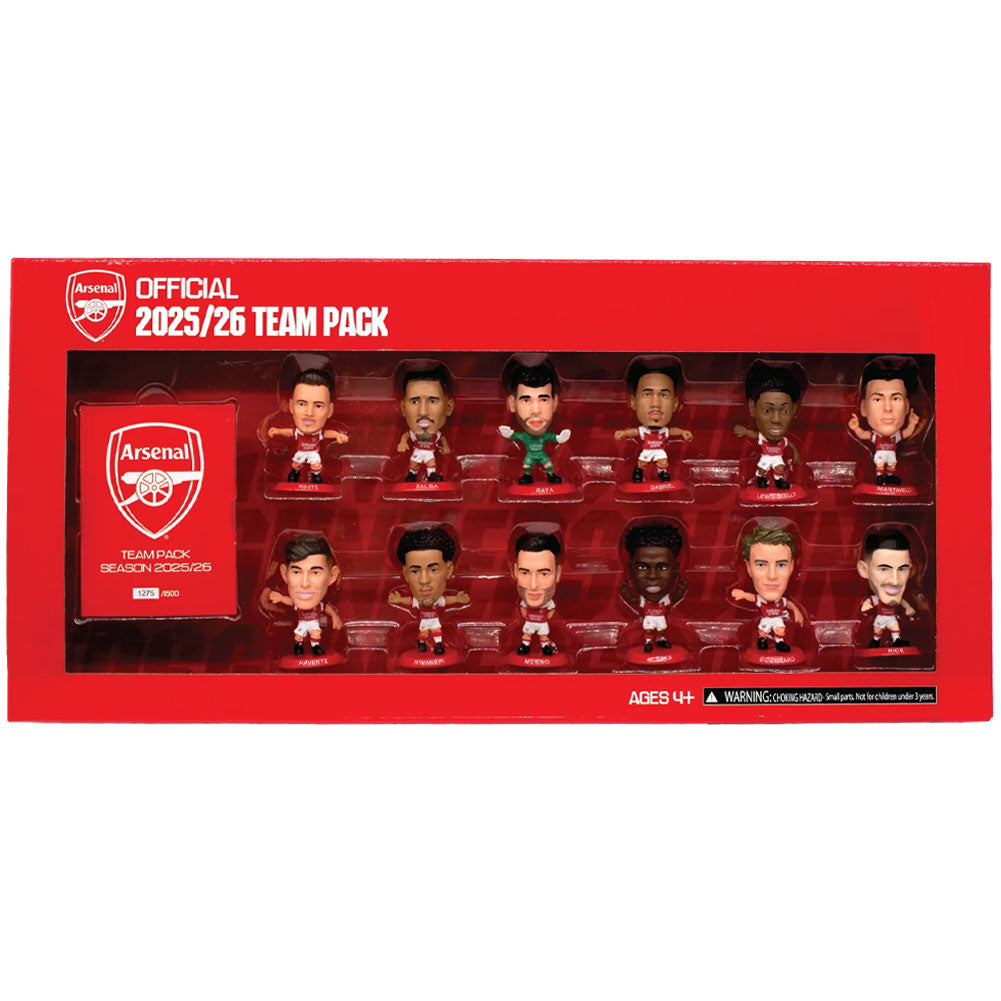 Arsenal FC SoccerStarz Season 25-26 Team Pack