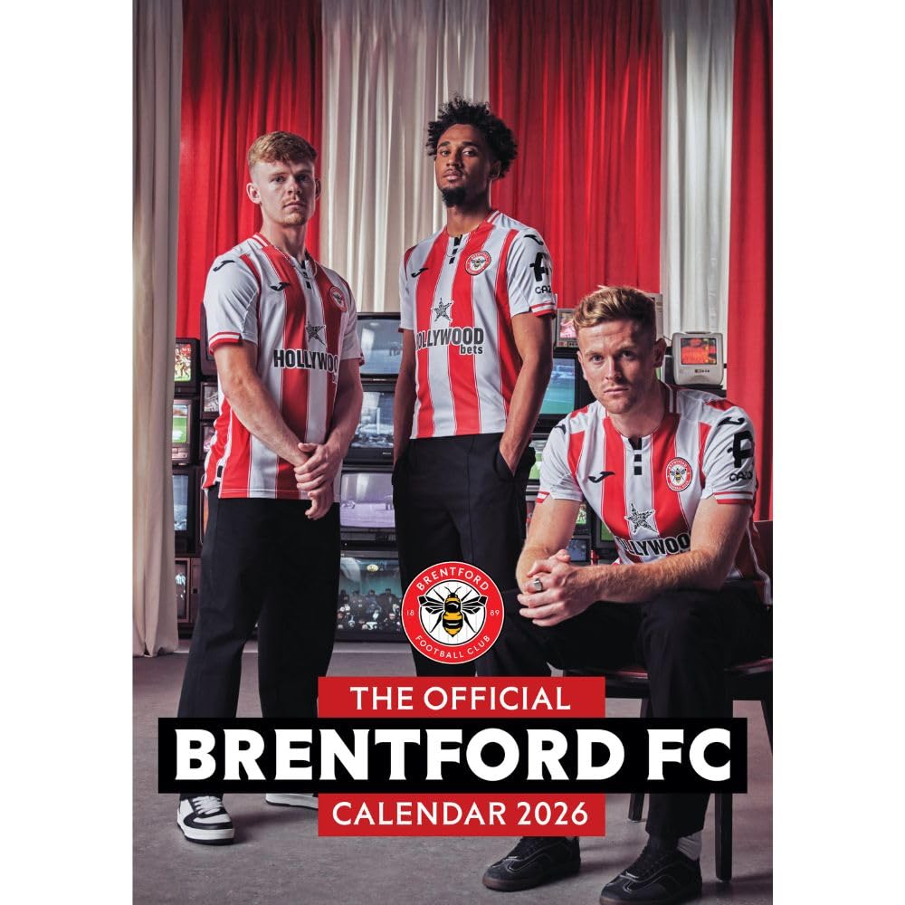 Brentford FC A3 Calendar 2026