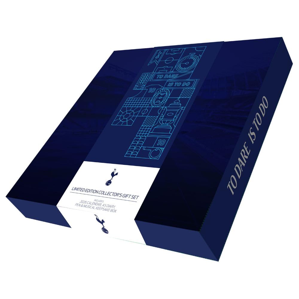 Tottenham Hotspur FC Calendar & Diary Musical Gift Box 2026