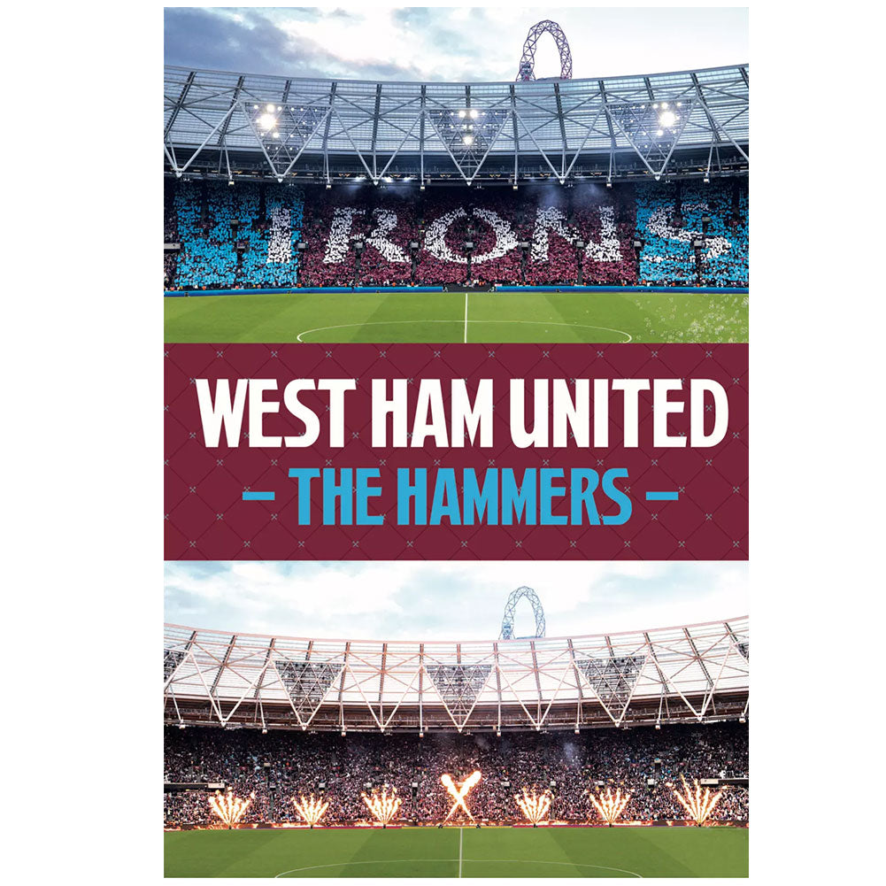 West Ham United FC 3D Lenticular Birthday Card