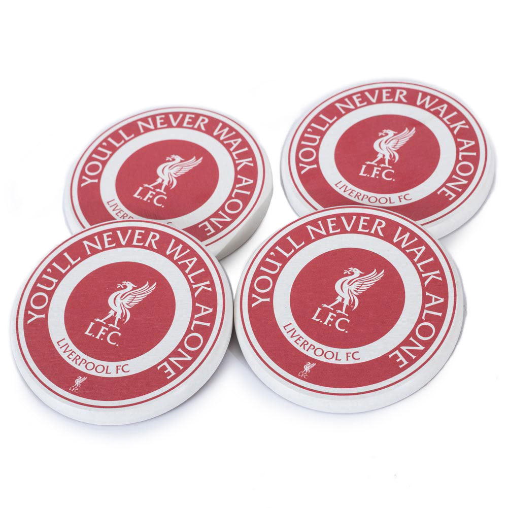 Liverpool FC 4pk Ceramic Coaster Set